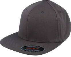 Flat Brim Dark Grey Fitted - Flexfit