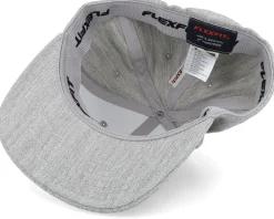 Flat Brim Heather Grey Fitted - Flexfit