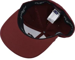 Flat Brim Maroon Fitted - Flexfit