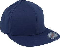 Flat Brim Navy Fitted - Flexfit