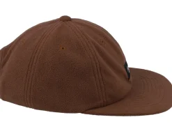 Flat 6-panel Bark Brown Snapback - Reell