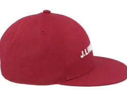 Flat Peak Cap Cabernet Snapback - J.Lindeberg