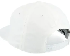 Flat Peak Cap White Snapback - J.Lindeberg