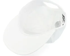 Flat Peak Cap White Snapback - J.Lindeberg