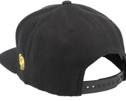Flexiing Cash Patch Black/Black Snapback - Lucid Smile