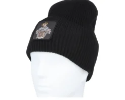 Flexing Abs Black Recycled Oversized Cuff - Lucid Smile