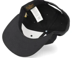 Flexing Abs Patch Black/Black Snapback - Lucid Smile