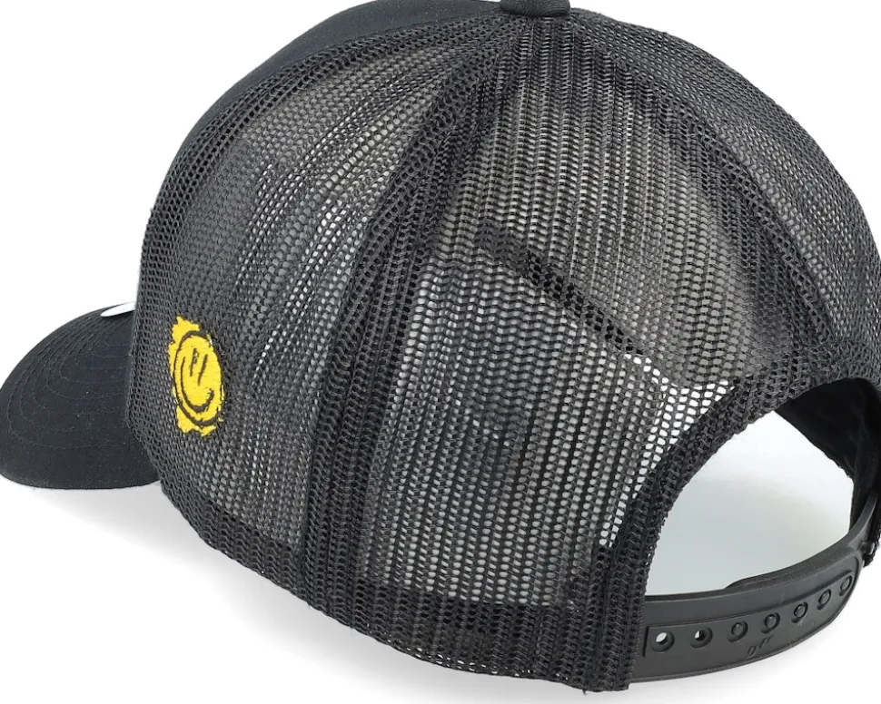 Flexing Cash Pach Black A-framed Trucker - Lucid Smile