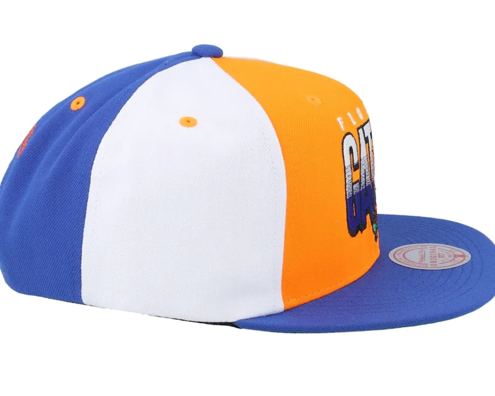 Florida Gators Billboard 2 Orange/Navy Snapback - Mitchell & Ness
