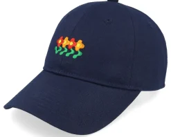 Flowers Fluky Cap Eclipse Navy Dad Cap - Element