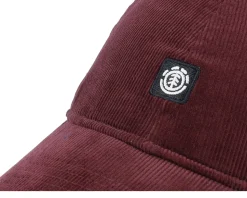 Fluky Corduroy Cap Decadent Chocolate Dad Cap - Element