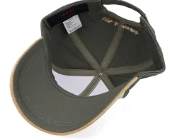 Flyfishing Junkie Life Is Fishing Olive Adjustable - MJM Hats