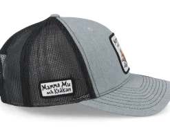 Flyger Grey/Black Trucker - Mamma Mu & Kråkan