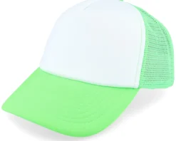 Foam Fluorescent Green/White Vintage Trucker - Beechfield