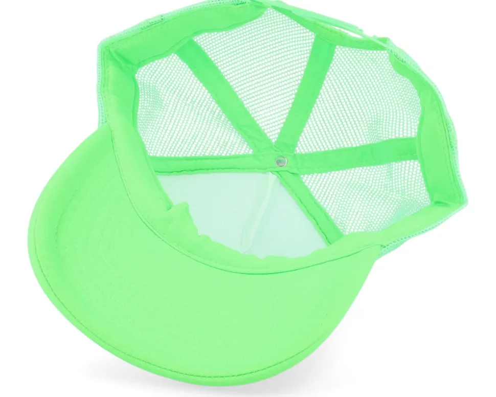 Foam Fluorescent Green/White Vintage Trucker - Beechfield