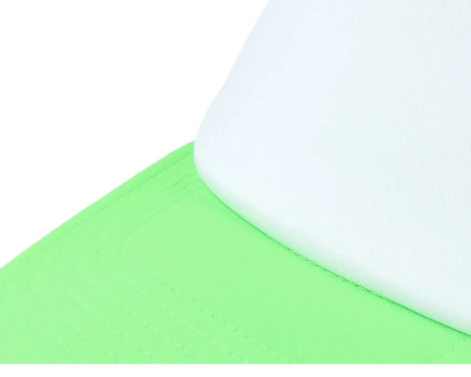 Foam Fluorescent Green/White Vintage Trucker - Beechfield