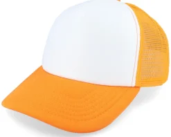 Foam Fluorescent Orange/White Vintage Trucker - Beechfield