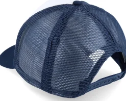 Foam French Navy/White Vintage Trucker - Beechfield