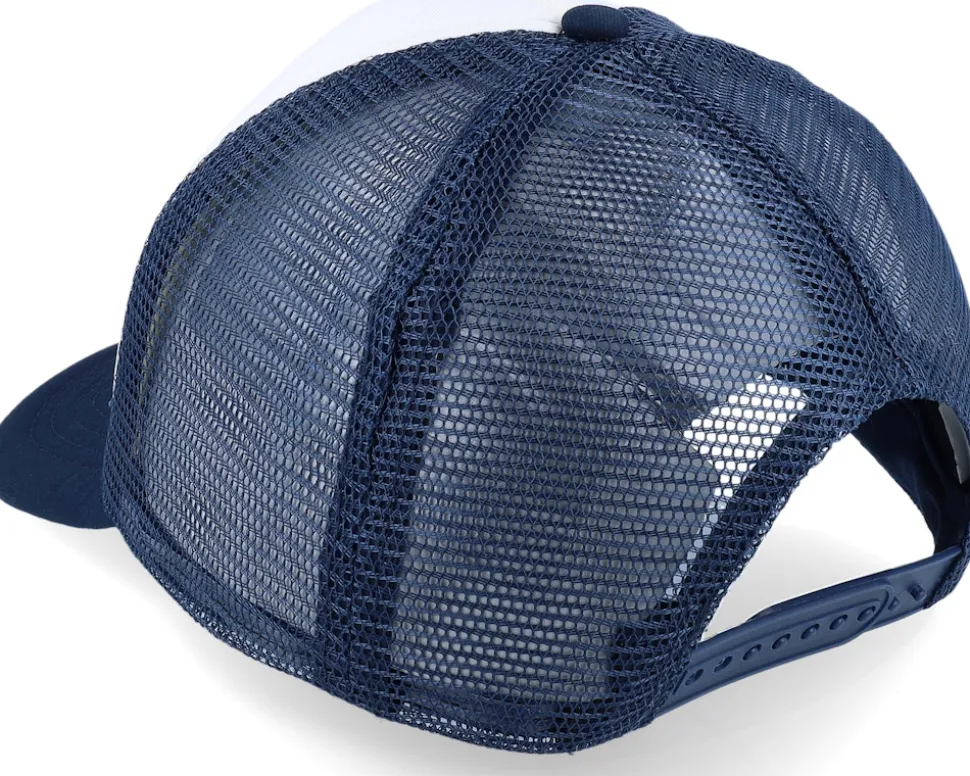 Foam French Navy/White Vintage Trucker - Beechfield