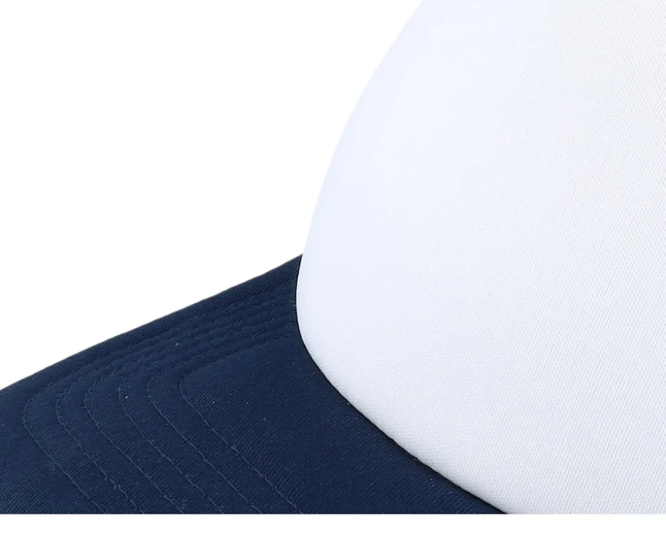 Foam French Navy/White Vintage Trucker - Beechfield