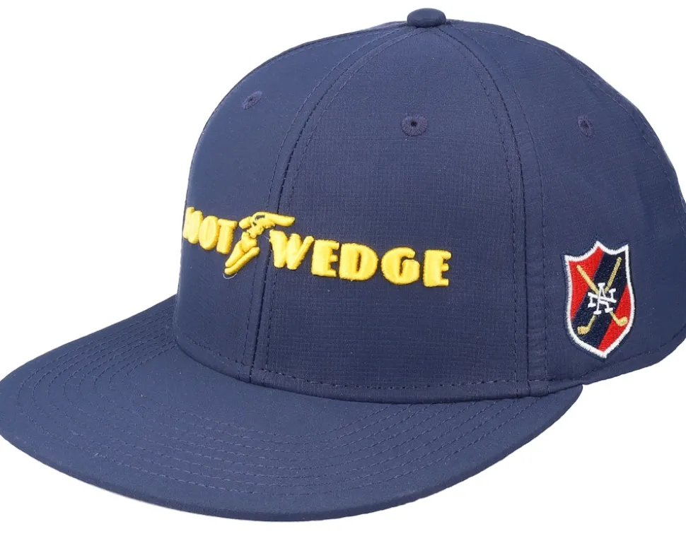 Foot Wedge Covert 19Th Hole Golf Navy Snapback - American Needle