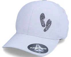 Football Boot Prints Seamless Silver Flexfit - Forza