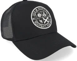 Football For All Cap Jet Black Trucker - Lyle & Scott
