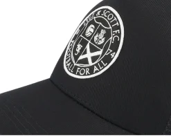 Football For All Cap Jet Black Trucker - Lyle & Scott