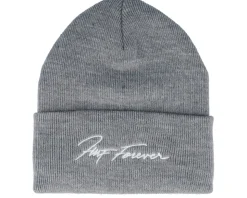 Forever Beanie Heather Grey Cuff - HUF