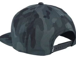 Fox Head Camo Tech Black Camo Snapback - Fox