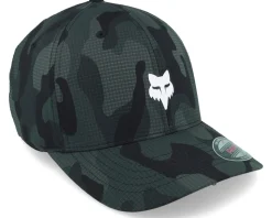 Fox Head Camo Tech Black Camo Flexfit - Fox