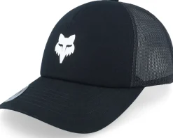 Fox Head Hat Black Trucker - Fox