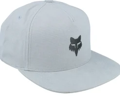 Fox Head Hat Steel Grey Snapback - Fox