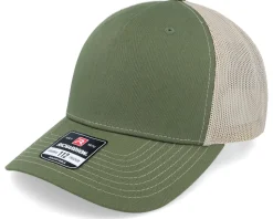 112fp Split Army Olive/Tan Trucker - Richardson