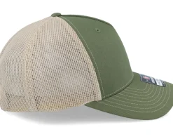 112fp Split Army Olive/Tan Trucker - Richardson