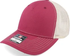 112fp Split Cardinal/Tan Trucker - Richardson