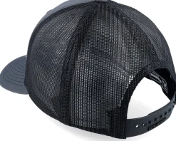 112fp Split Charcoal/Black Trucker - Richardson