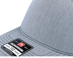 112fp Split Heather Grey/Black Trucker - Richardson