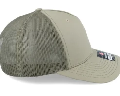 112fp Split Pale Khaki/Loden Trucker - Richardson