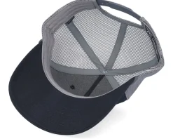 112fpr Split Black/Charcoal/Charcoal Rope Trucker - Richardson