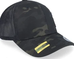France Army Skull Multicam Black Trucker - Army Head