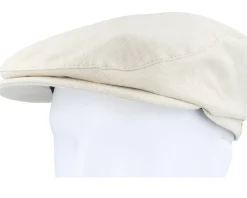 Frankie Como Beige Flat Cap - Mayser