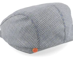 Frankie Como Blue Flat Cap - Mayser
