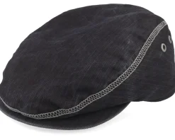 Frankie Outdoor Schwarz Khaki Flat Cap - Mayser