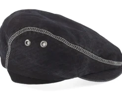 Frankie Outdoor Schwarz Khaki Flat Cap - Mayser