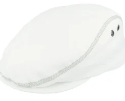 Frankie Outdoor White Flat Cap - Mayser