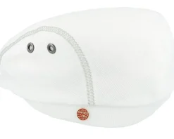 Frankie Outdoor White Flat Cap - Mayser