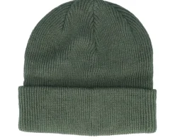 Frankie Recycled Beanie Black Forest Cuff - Upfront