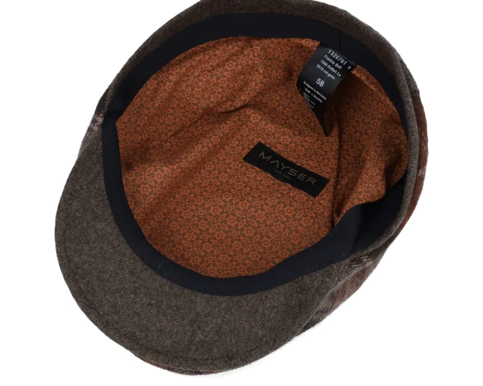 Frankie Soft British La Rot-gem. Flat Cap - Mayser