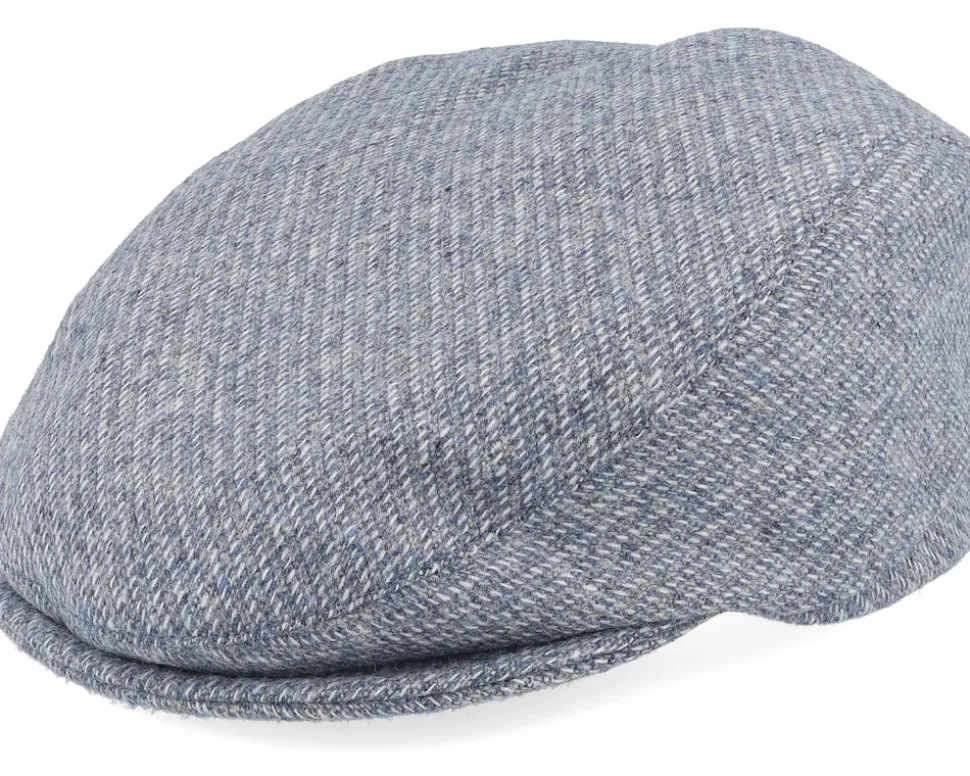 Frankie Soft Casual Blue Flat Cap - Mayser